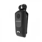 Επαναφορτιζόμενο Ασύρματο Bluetooth Ακουστικό με Δόνηση και Επεκτεινόμενο Καλώδιο Fineblue F920 Μαύρο