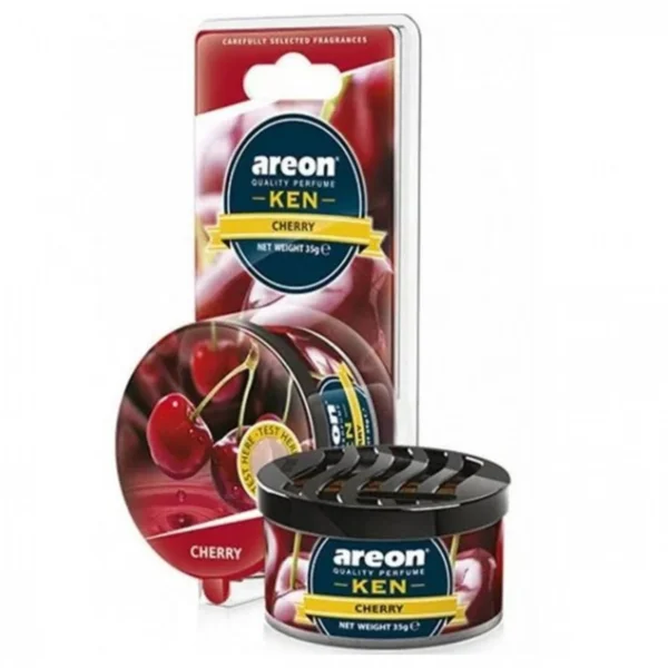 Αρωματικό Αυτοκινήτου με Άρωμα Κεράσι - Κονσέρβα Κονσόλας και Ταμπλό Αυτοκινήτου Ken Blister Cherry 35gr