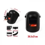 Μάσκα Ηλεκτροκόλλησης Κεφαλής, Μαύρη.