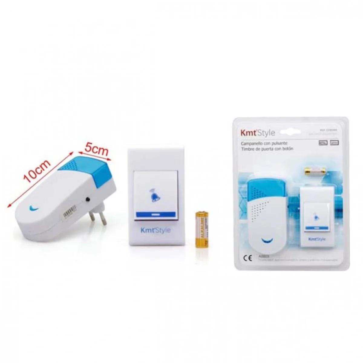 Ασύρματο Κουδούνι Ρεύματος Μακράς Εμβέλειας με 32 Μελωδίες