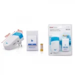 Ασύρματο Κουδούνι Ρεύματος Μακράς Εμβέλειας με 32 Μελωδίες