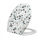 Καπάκι λεκάνης πλαστικό με σχέδιο 44.5x42.8x36.3cm