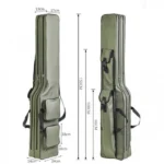 Θήκη Mεταφοράς για Καλάμι Ψαρέματος 150 cm, Χακί