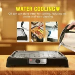 Ηλεκτρική Ψησταριά Σχάρας BBQ 2000W με Ρυθμιζόμενο Θερμοστάτη - Electric Grill Hoomei HM-5948