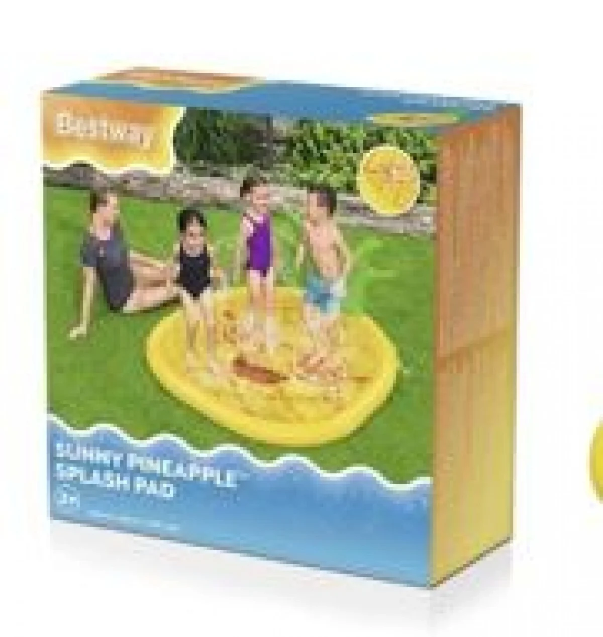 Φουσκωτό Στρώμα Θαλάσσης Ανανάς 150X95X25εκ