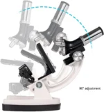 Σετ Εκπαιδευτικού Μικροσκοπίου με Μεγέθυνση έως 1200x & LED Φωτισμό, Ιδανικό για Παιδιά και Μαθητές
