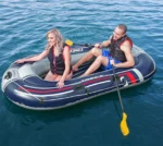 Intex Φουσκωτή Βάρκα Seahawk 2 SET με Κουπιά και Τρόμπα