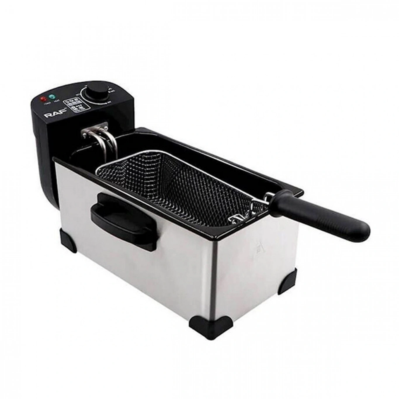Ανοξείδωτη Φριτέζα Λαδιού 3.5L 2000W Ταχείας Θέρμανσης Raf R-5299 Ανοξείδωτη Φριτέζα Λαδιού 3.5L 2000W Ταχείας Θέρμανσης Raf R-5299