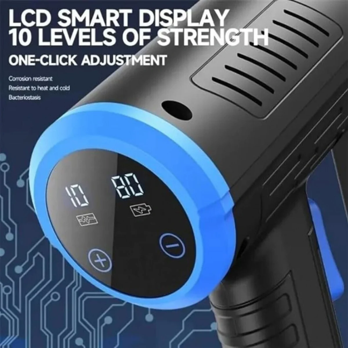 Επαναφορτιζόμενο Φορητό Πιστόλι Πλυσίματος - Πιεστικό νερού 48V MDHL-8109