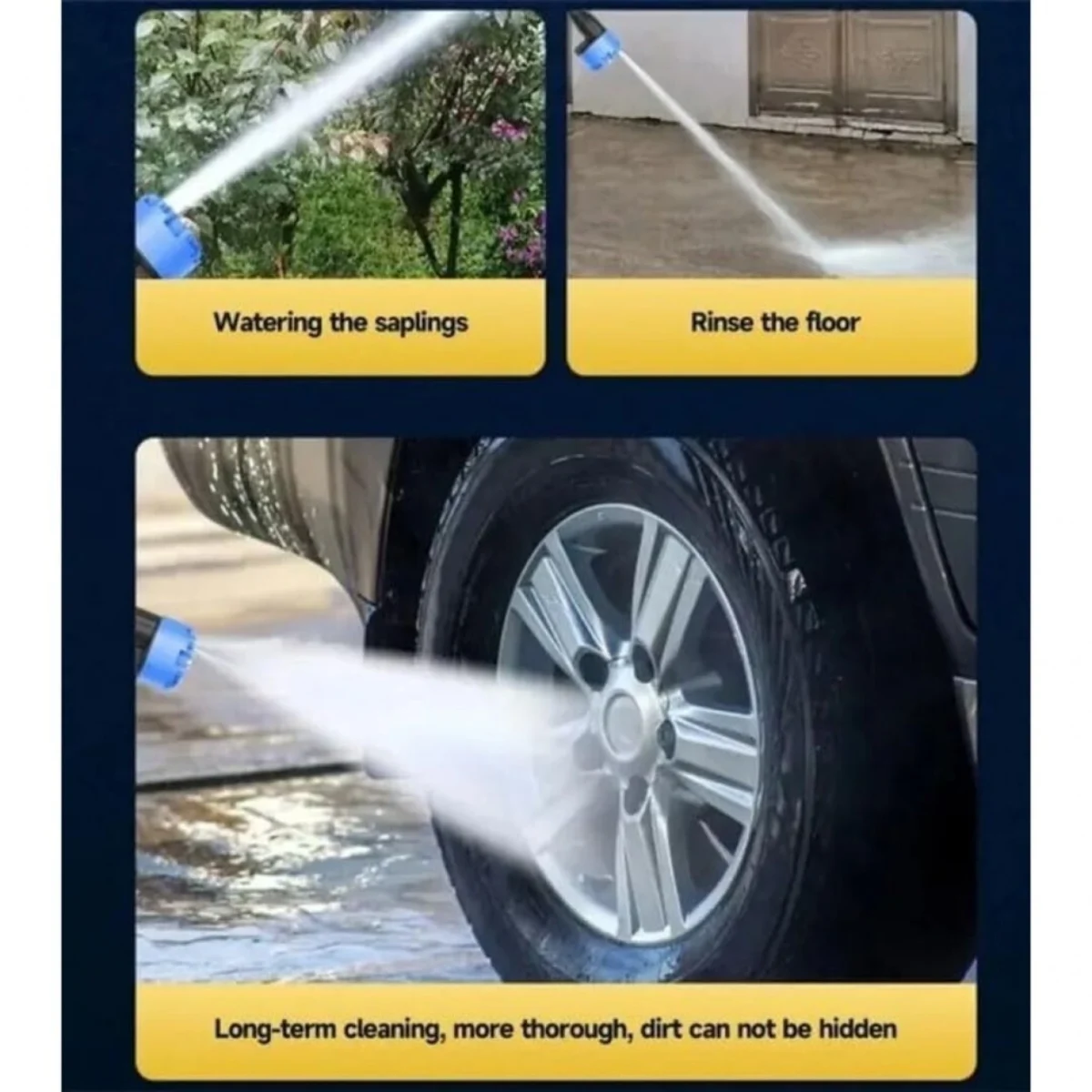 Επαναφορτιζόμενο Φορητό Πιστόλι Πλυσίματος - Πιεστικό νερού 48V MDHL-8109