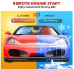 Τηλεχειριζόμενο Σύστημα Συναγερμού Αυτοκινήτου - Σειρήνα Tηλεειδοποίηση Aμφίδρομος Αντικραδασμικό με 2 Τηλεχειριστήρια - Car Alarm
