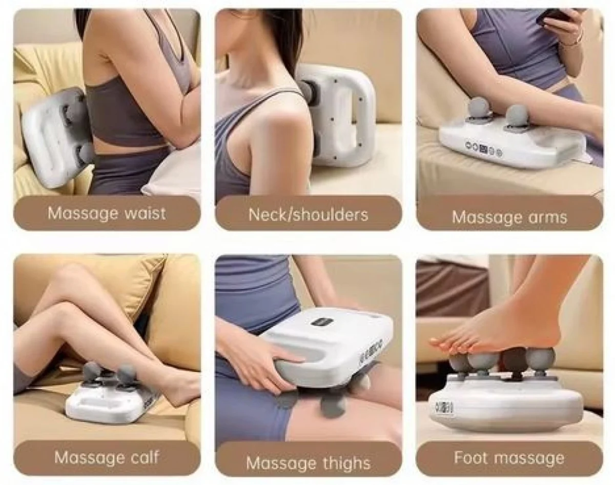 Συσκευή Μασάζ 4 Κεφαλών MDHL MD-8078