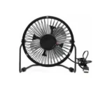 Επιτραπέζιο Φορητό USB Ανεμιστηράκι με Μεταλλική Κατασκευή 19cm 3Watt