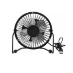 Επιτραπέζιο Φορητό USB Ανεμιστηράκι με Μεταλλική Κατασκευή 19cm 3Watt