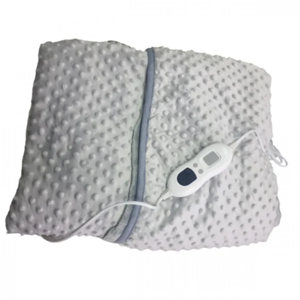 Ηλεκτρική Κουβέρτα με 6 Επίπεδα Θερμοκρασίας 120W - 160×130cm Γκρι