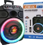 Ηχείο Bluetooth Καραόκε Επαναφορτιζόμενο 12” Wireless 30W CMiK MK-107