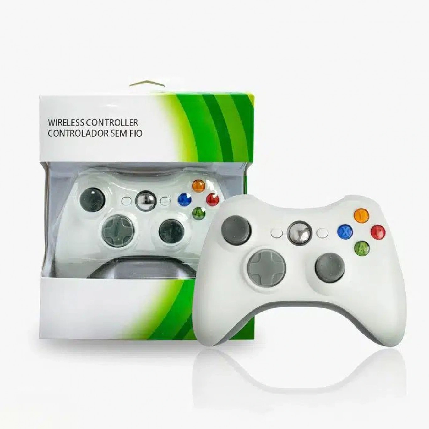 Ασύρματο Χειριστήριο Gamepad Xbox 360 – Λευκό Ασύρματο Χειριστήριο Gamepad Xbox 360 – Λευκό