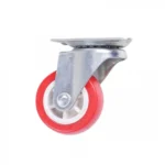 Περιστρεφόμενη Βιδωτή Βιομηχανική Ρόδα Βαρέως Τύπου 50mm με Αντοχή 30Kg