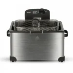 Φριτέζα Λαδιού με Διπλό Αποσπώμενο Κάδο 5lt RAF R.5249 – Ασημί