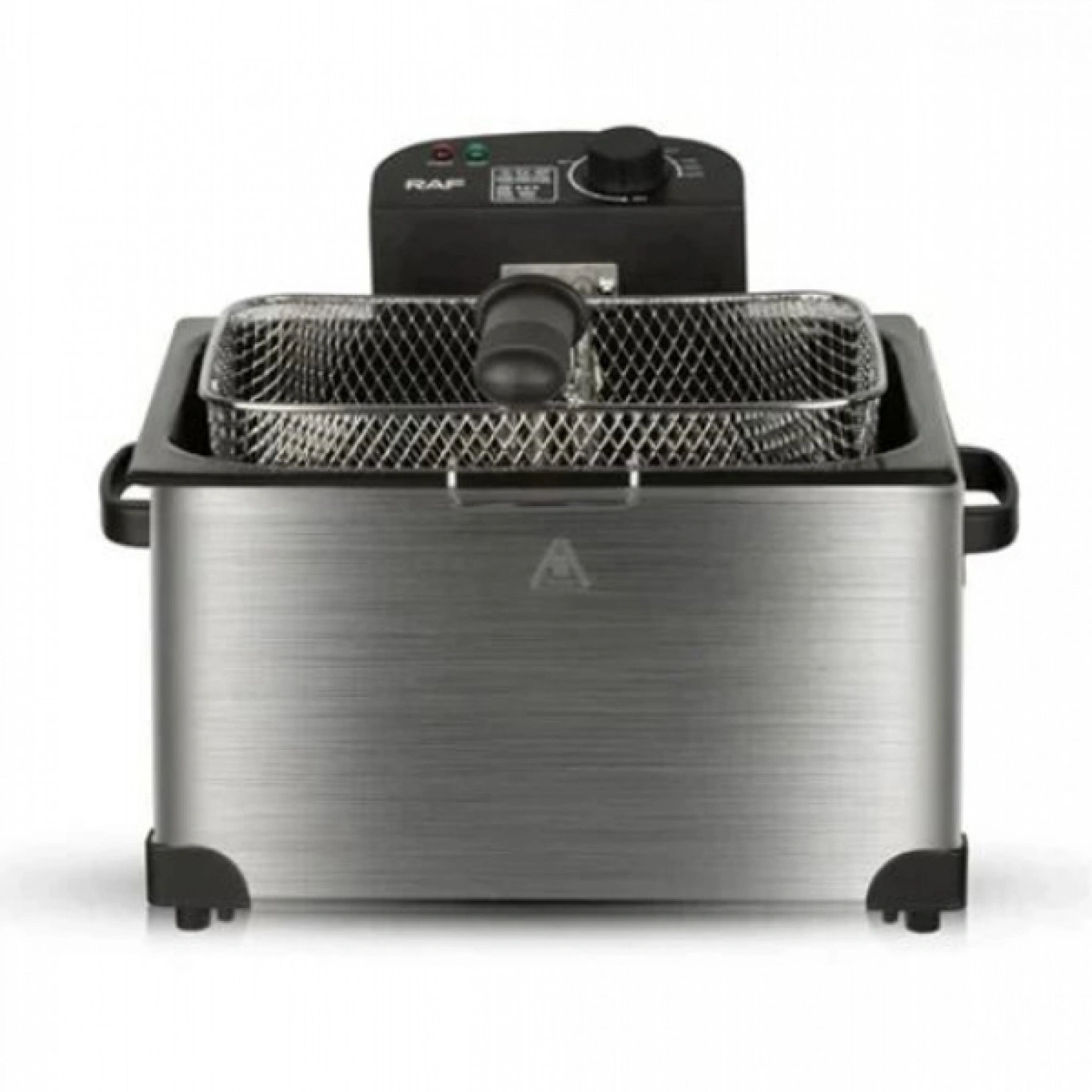 Φριτέζα Λαδιού με Διπλό Αποσπώμενο Κάδο 5lt RAF R.5249 – Ασημί Φριτέζα Λαδιού με Διπλό Αποσπώμενο Κάδο 5lt RAF R.5249 – Ασημί