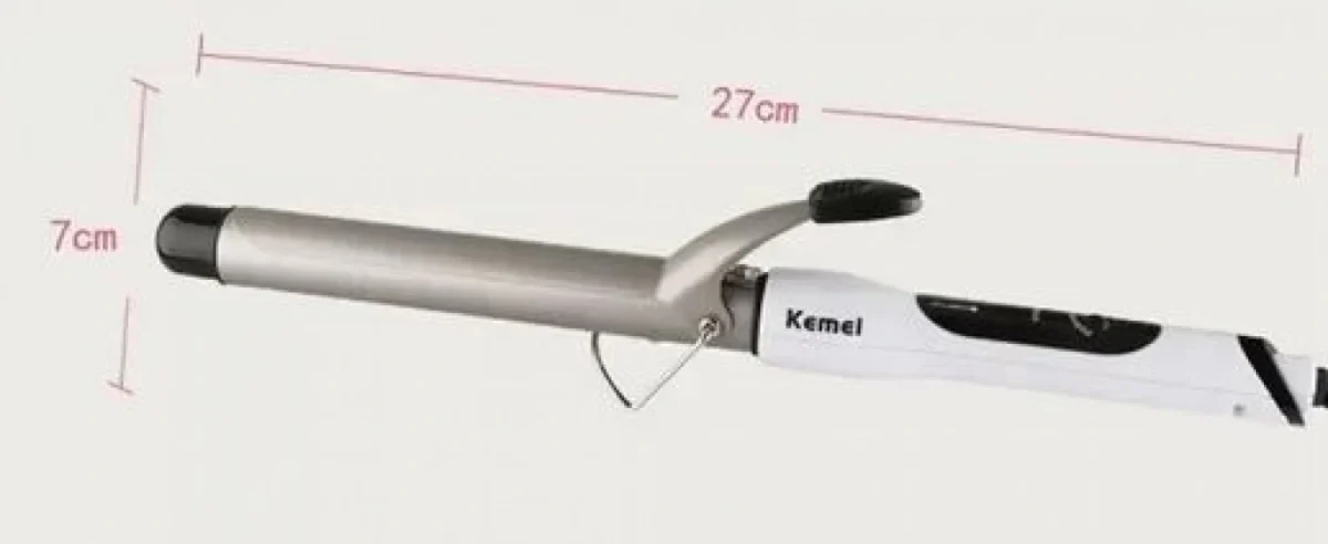 Ψαλίδι για Μπούκλες με Κεραμικές Πλάκες Kemei KM-1001A