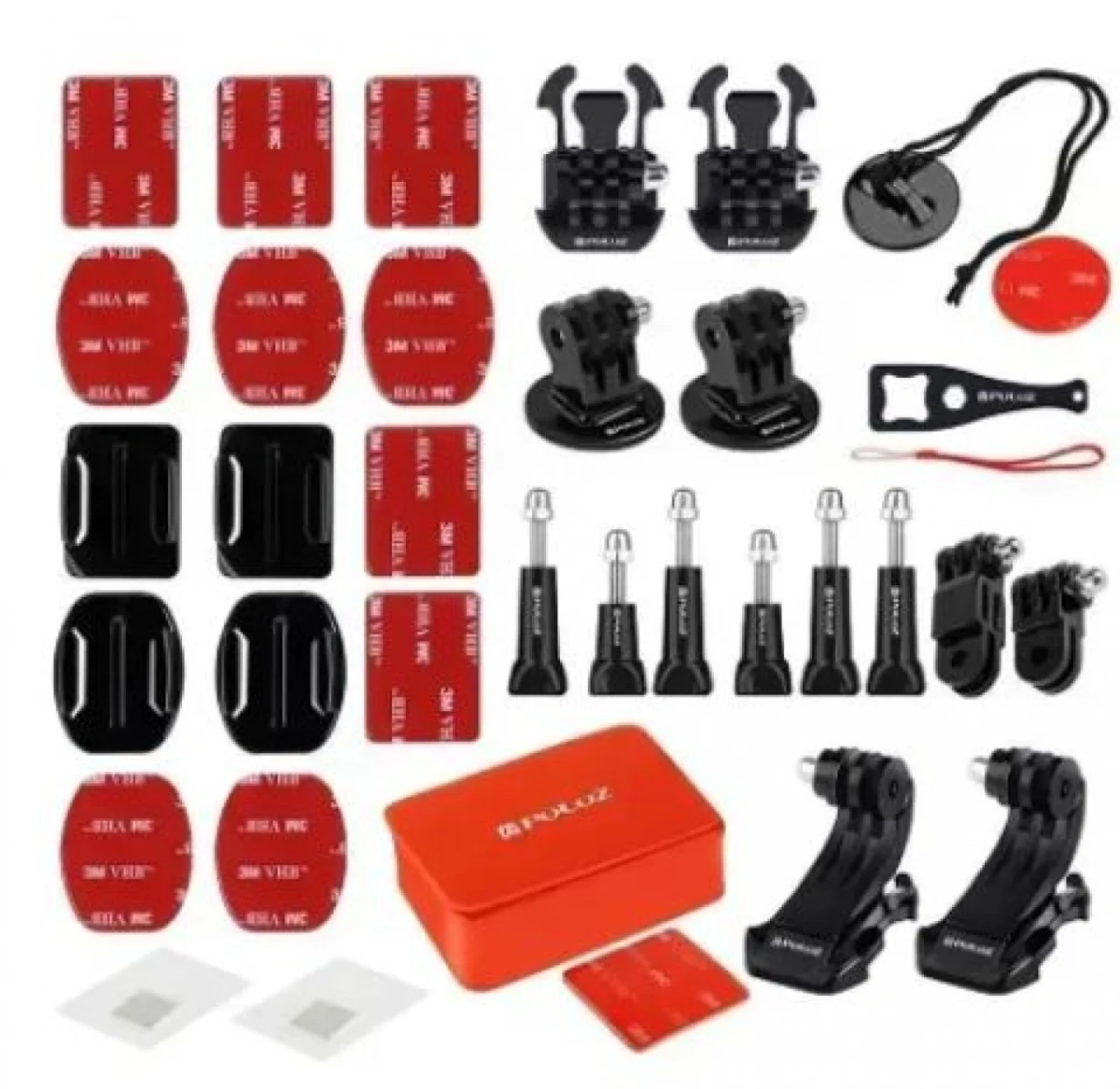 Puluz Σετ Αξεσουάρ 53 in 1 για Action Cameras GoPro