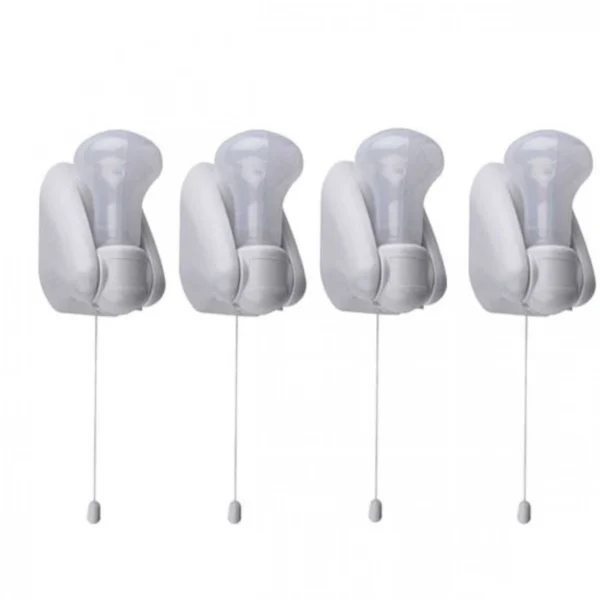 Αυτόνομη Λάμπα LED Φωτιστικό Μπαταρίας Σετ 4 τεμαχίων Handy Bulb Led – Λευκό