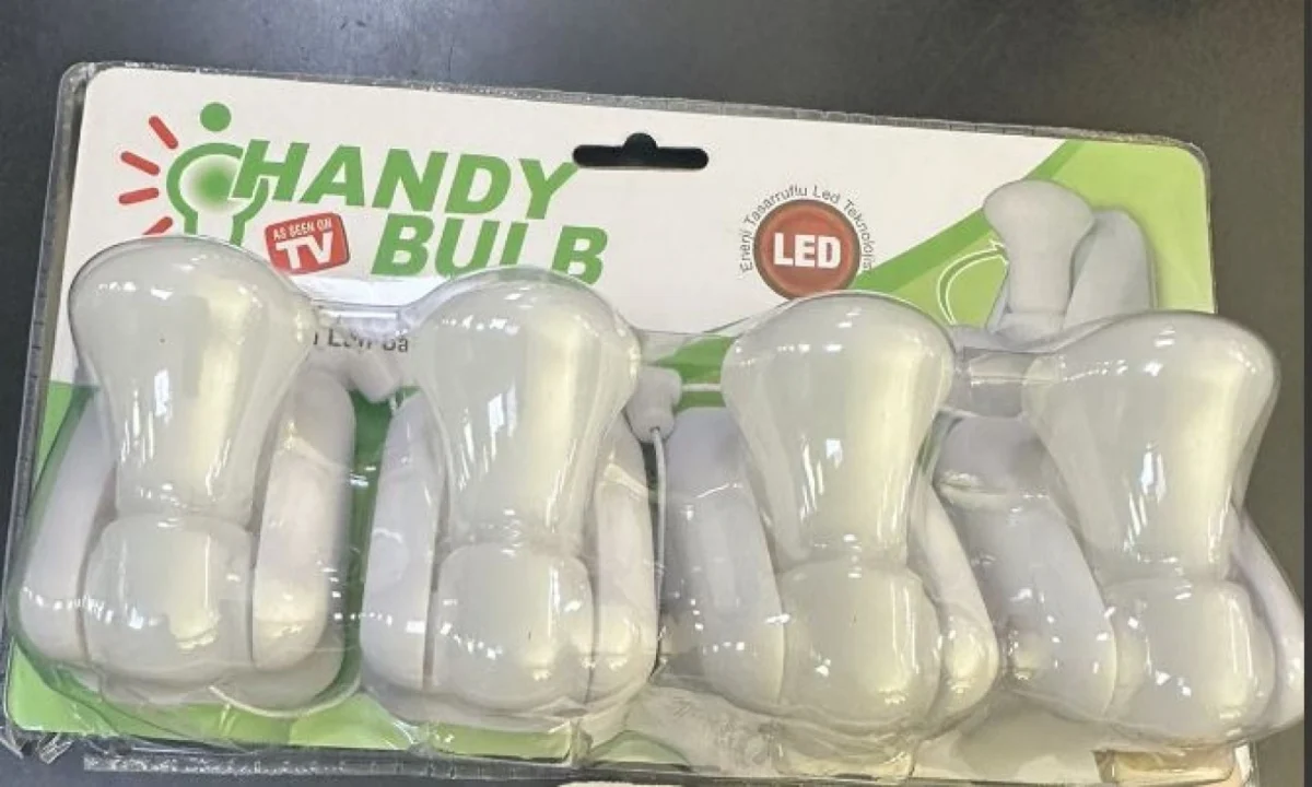 Αυτόνομη Λάμπα LED Φωτιστικό Μπαταρίας Σετ 4 τεμαχίων Handy Bulb Led – Λευκό