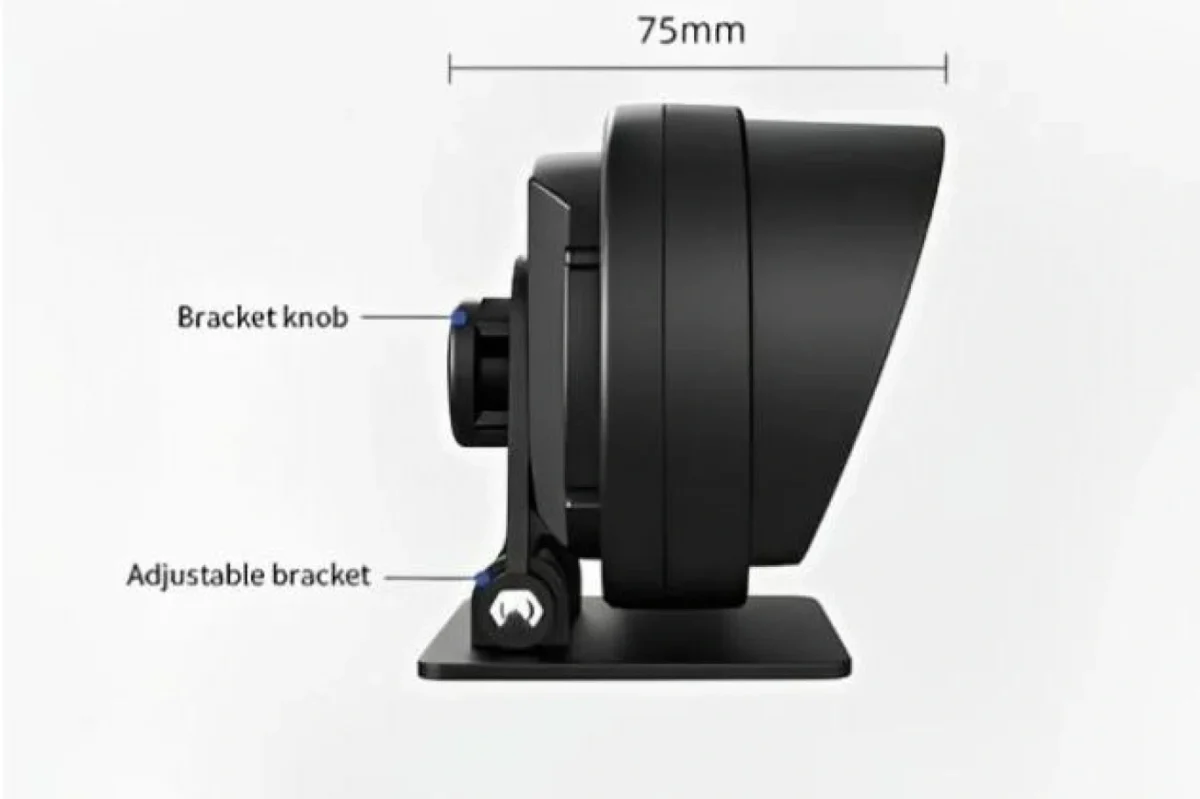 Ψηφιακή TFT Οθόνη Ενδείξεων Αυτοκινήτου OBD2 HUD Ταχύμετρο, Στροφόμετρο, Πίεσης Ελαστικών, Κατανάλωση Καυσίμου - HUD Head Up Display