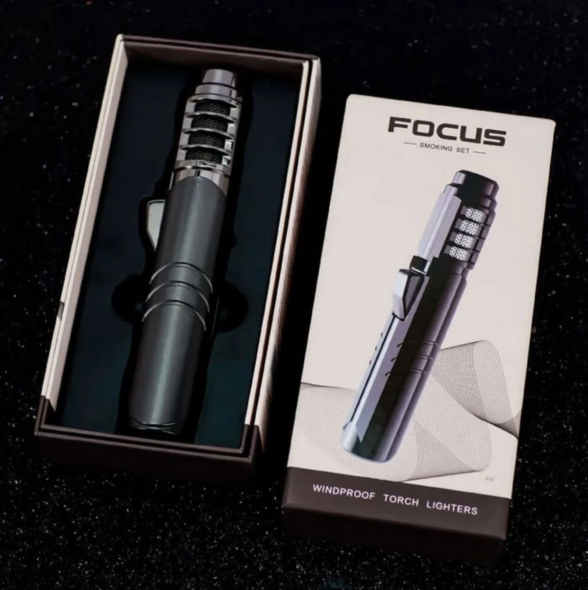 Αντιανεμικός Επαναγεμιζόμενος Αναπτήρας-Φλόγιστρο Φωτόσπαθο