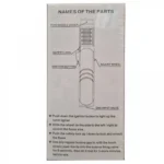 Αντιανεμικός Επαναγεμιζόμενος Αναπτήρας-Φλόγιστρο Φωτόσπαθο