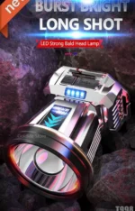 Επαναφορτιζόμενος Αδιάβροχος IP31 Φακός Κεφαλής LED με Ισχύ 5w BL-T998