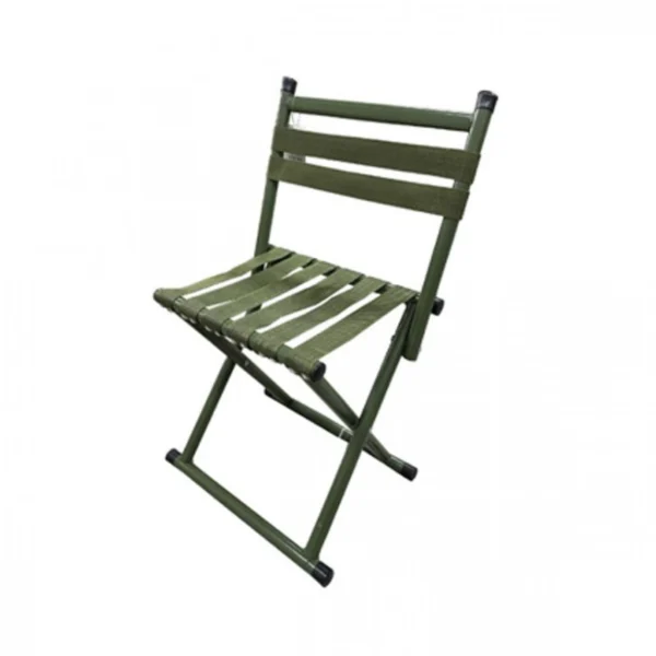 Αναδιπλούμενη Καρέκλα Σκαμπό Ψαρέματος - Κυνηγίου Χακί 37x27x60εκ - Outdoor Portable Folding Fishing Chair