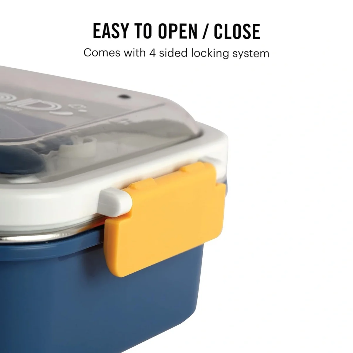 Ισοθερμικό Inox Δοχείο Φαγητού 2 Θέσεων 17.8x12..4x7.5cm