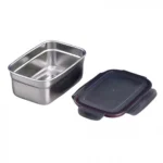 Φαγητοδοχείο Ανοξείδωτο με Πλαστικό Καπάκι 670ml