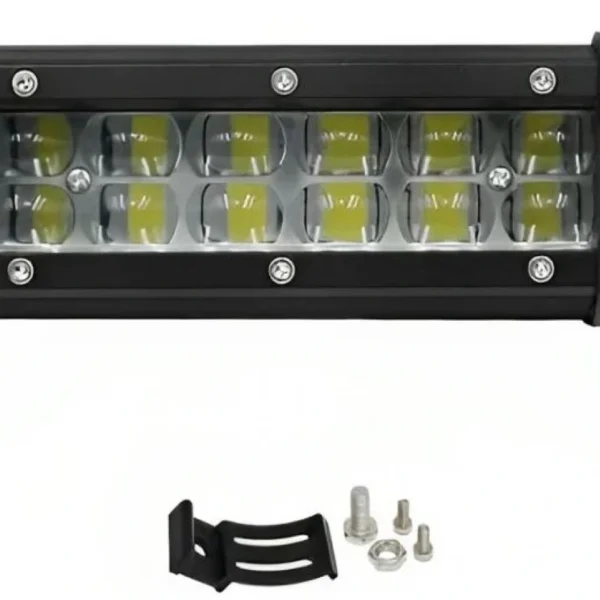 LED Αδιάβροχο IP68 Προβολάκι - Μπάρα Αλουμινίου για Οχήματα 36W - 12V-24V 10cm - 12 SMD 2880LM 6000K