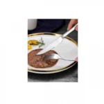 Σετ 2 τεμ. Μαχαίρια Φαγητού Ανοξείδωτα με Σχέδιο, 22.5cm - 33043