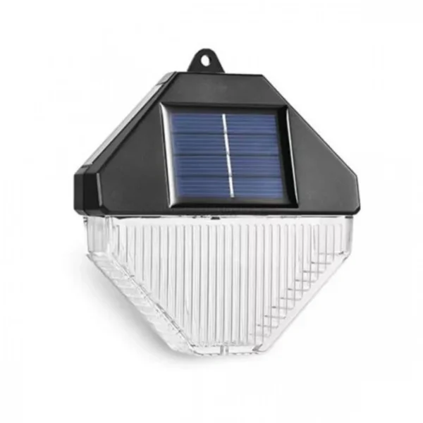 Ηλιακό Φωτιστικό Τοίχου 3LED smd 6000k & RGB Σετ 2τμχ OEM