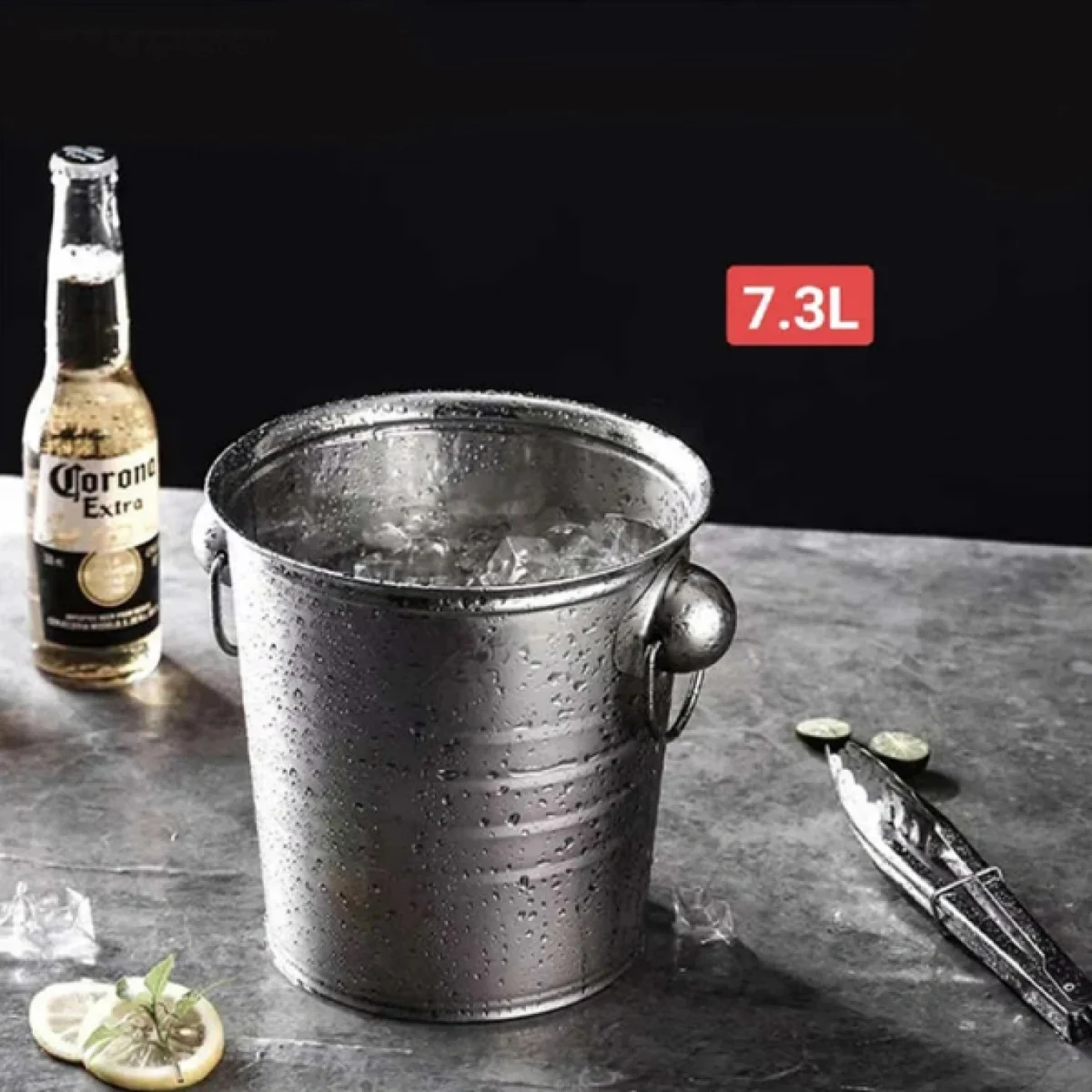 Μεταλλική Παγοθήκη - Σαμπανιέρα 7.3L