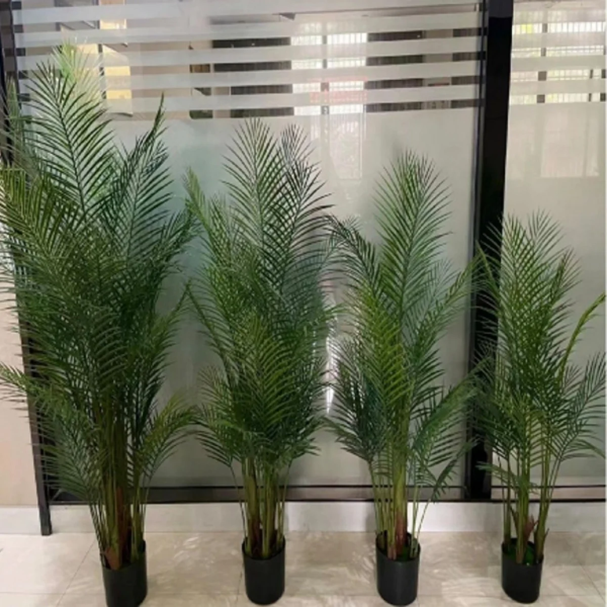 120cmΤεχνητό Διακοσμητικό Φυτό Κέντια σε Γλάστρα