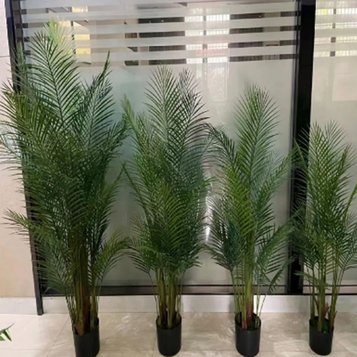 180cm Τεχνητό Διακοσμητικό Φυτό Κέντια σε Γλάστρα