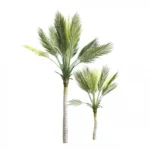 130cm Τεχνητό Διακοσμητικό Φυτό Φοίνικας σε Γλάστρα