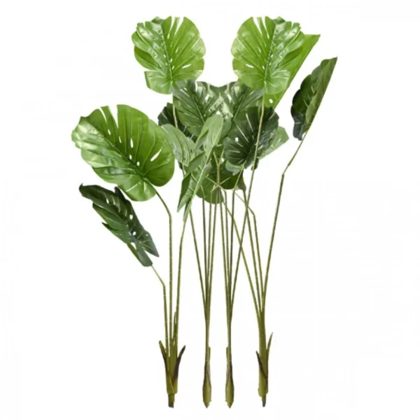 150cm Τεχνητό Διακοσμητικό Φυτό Μονστέρα σε Γλάστρα