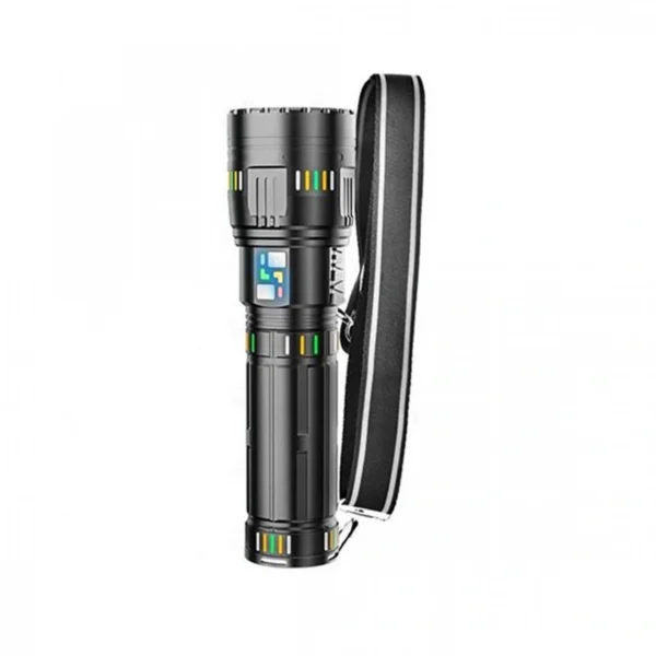 Επαναφορτιζόμενος Αδιάβροχος Φακός LED X-Bailog BL-G600-6 Μαύρο