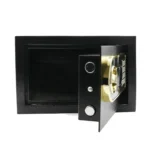 Εντοιχιζόμενο Χρηματοκιβώτιο Ξενοδοχείου – Σπιτιού με Ψηφιακό Κλείδωμα και Κλειδί 31x20x20cm XS-20EY Μαύρο