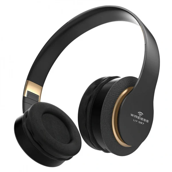 Ασύρματα Ακουστικά Bluetooth με Ενσωματωμένο Μικρόφωνο, FM Radio & Υποδοχή για MicroSD - Wireless BT Over Ear P47