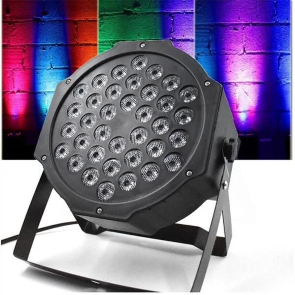 Προβολέας RGB - Φωτορυθμικό DJ 36xLed Flat Par Stage Light High Power OEM