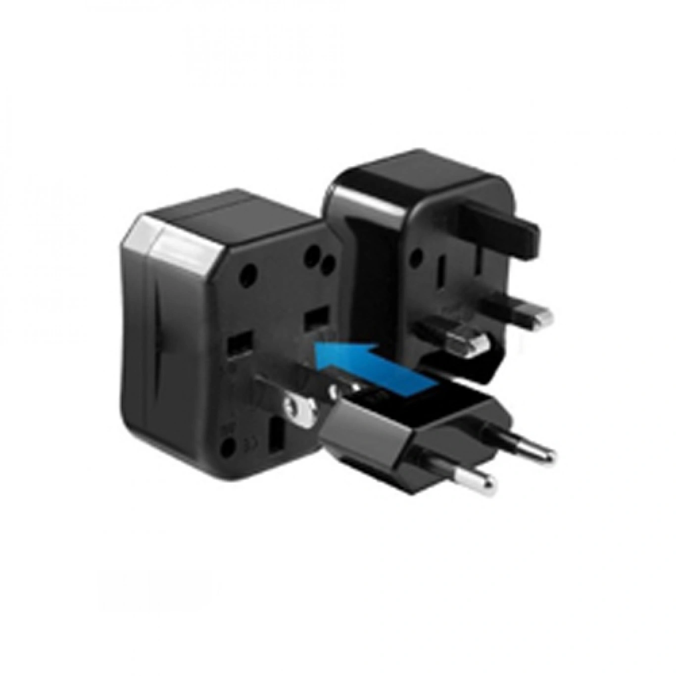 Ταξιδιωτικός Πολλαπλός Αντάπτορας Πρίζας Universal με Προστασία Ταξιδιωτικός Πολλαπλός Αντάπτορας Πρίζας Universal με Προστασία