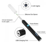 Ενδοσκοπική Πολυλειτουργική Κάμερα μικροσκόπιο για Καθαρισμό Αυτιών