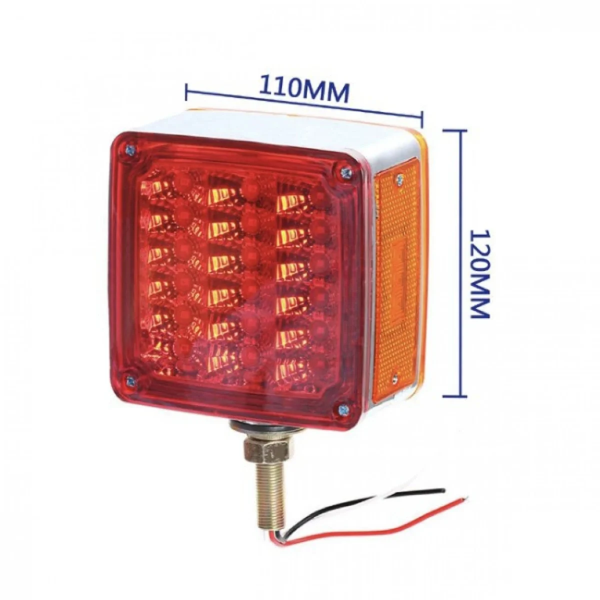 Φώτα Τρέιλερ LED 39 LED 12-24V 110x120mm